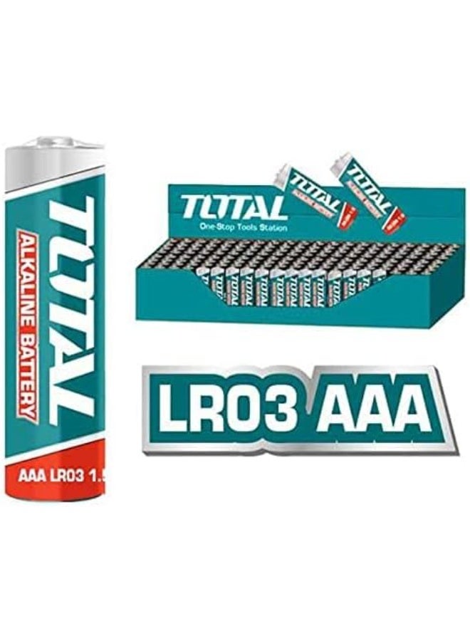 TOTAL Alkaline AAA Batteries 1.5V LR03 – Pack of 4 High-Performance Long-Lasting Power Cells for Electronics, Toys, Remotes, and Devices - Image 3