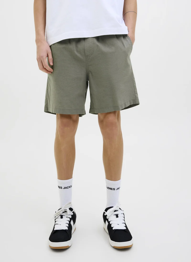 Drawstring Jogger Shorts
