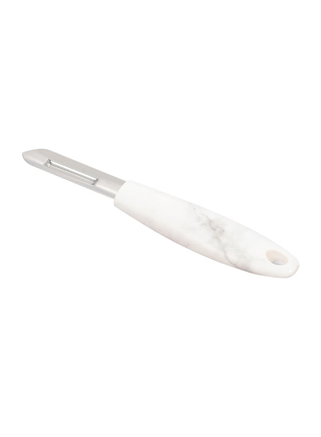 Royalford Marble Designed Swivel Peeler White/Grey - Image 1