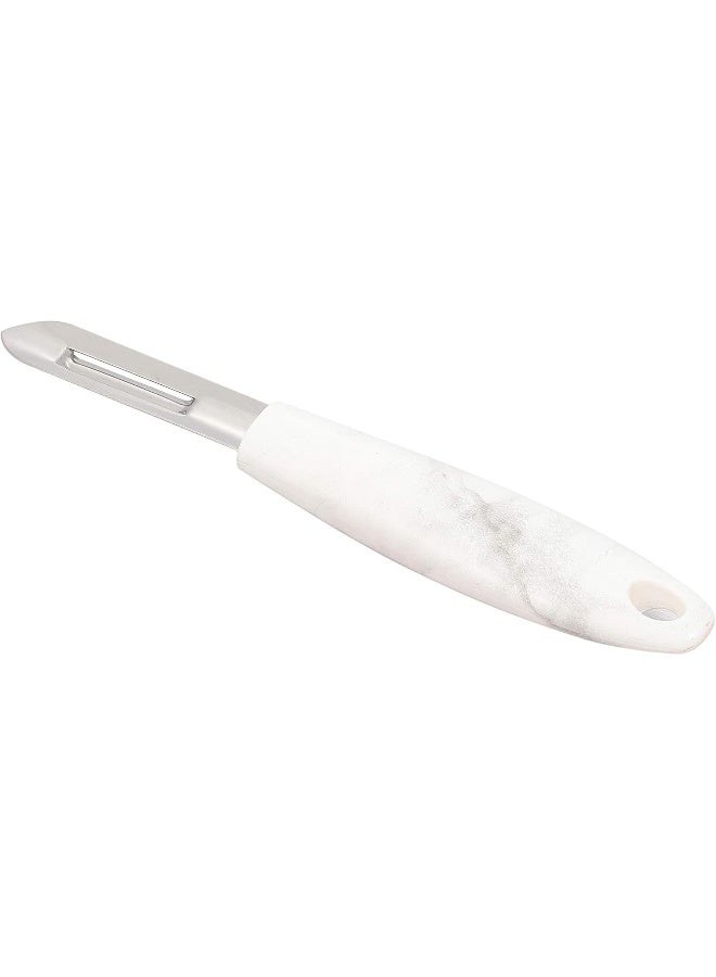 Royalford Marble Designed Swivel Peeler White/Grey - Image 2