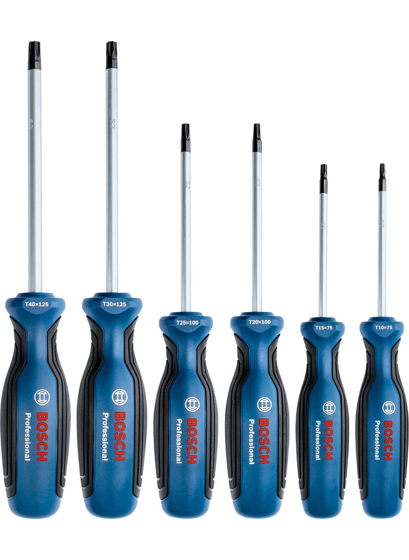 BOSCH Professional Torx Screwdriver Set 6 Pieces  - Image 5