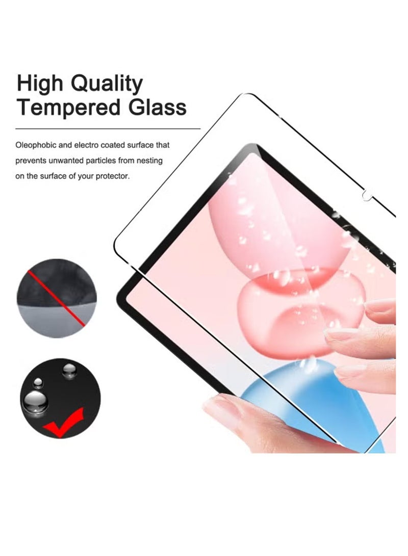 جهاز Honor Pad 10  واقي شاشة من قطعتين، واقي شاشة من الزجاج المقوى عالي الوضوح، مق - Image 4