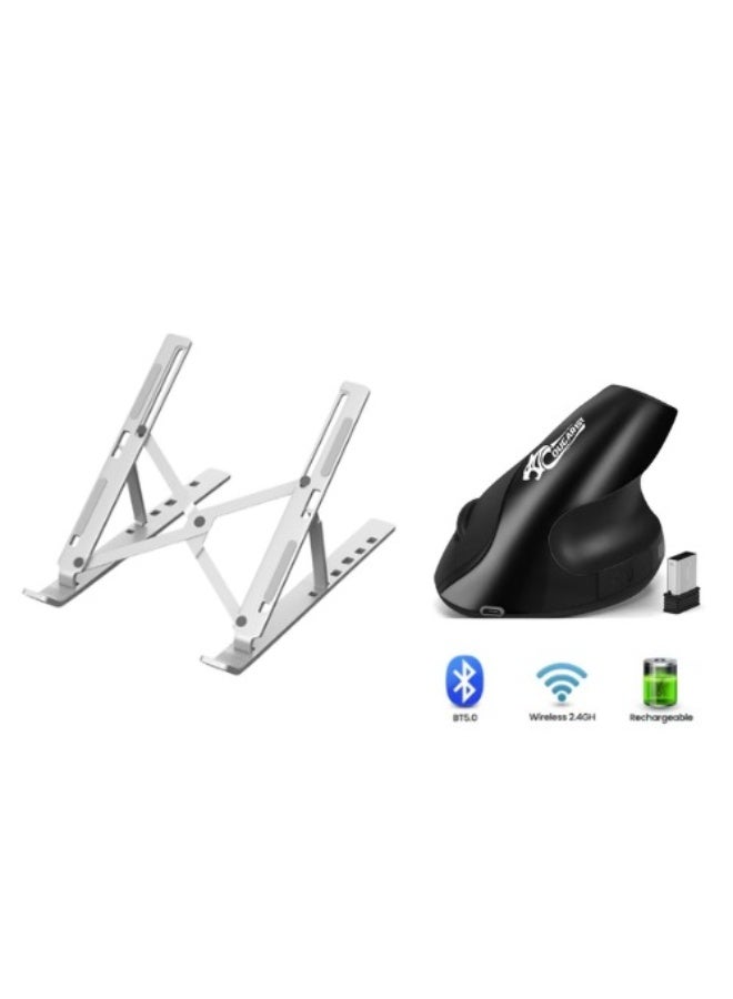 كوغر إي جي واي COUGAR-EGY Egy Ergonomic Vertical Wireless Rechargeable Mouse With Foldable Aluminum wireless