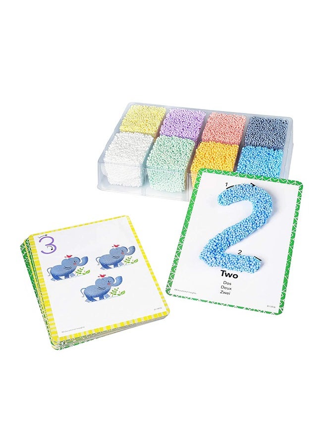 Learning Resources - Educational Insights Playfoam Shape & Learn Numbers Set: Non-Toxic, Never Dries Out - Preschoolers Practice Numbers Recognition & Formation - Perfect For Ages 3 And Up - Image 1