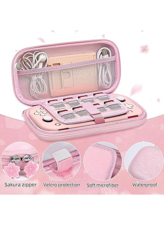 General Switch Lite Cover Accessory Set, Hard Shell Storage Bag Travel Set with Hard Case, Screen Protector and Thumb Grip Cap for Nintendo Switch Lite Playstation 9-in-1  - Image 3