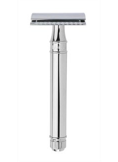 Edwin Jagger DE Safety Razor, Extra Long' Handle, Chrome 