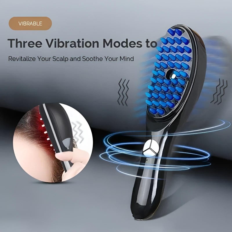 Nano Steamer - All-Inclusive Hair Tool Combining Ultrasonic Mist and Vibrating Massage to Enhance Serum Absorption and Relieve Head Tension - Image 4