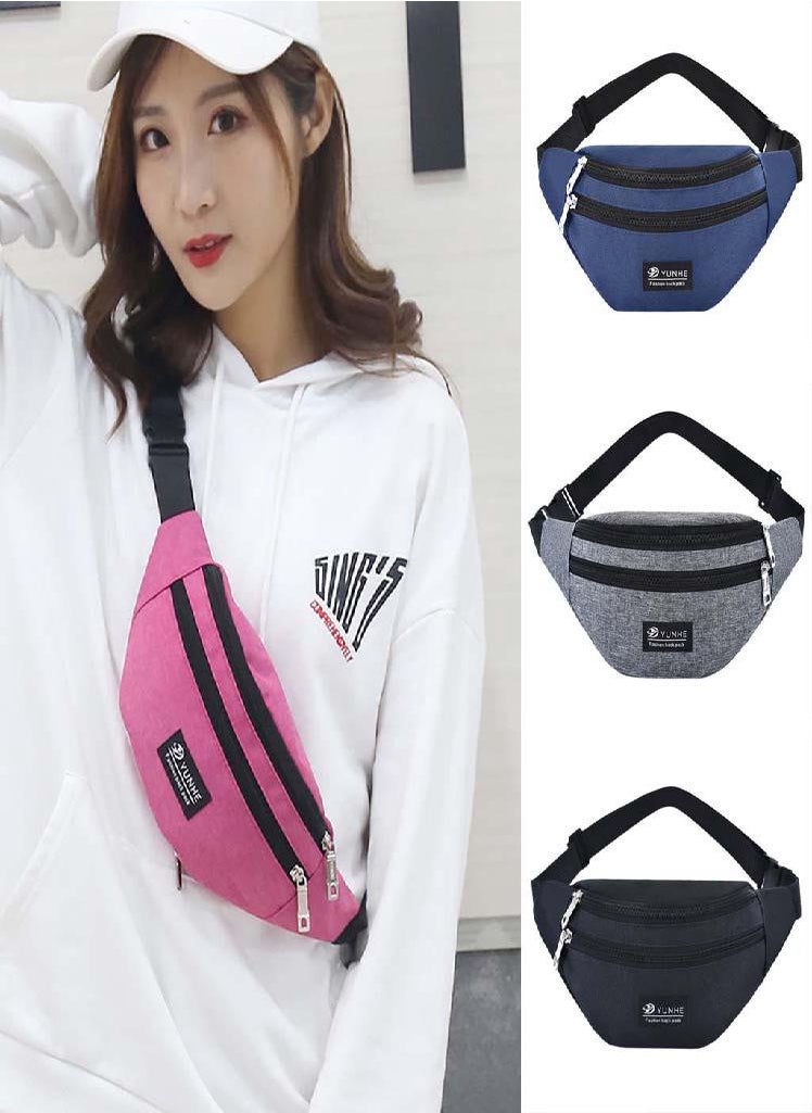 Eckek - Sagit New Fashion Casual Pocket Outdoor Sports Shoulder Bag Unisex Messenger Bag - Image 1