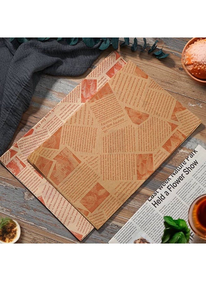 Healthy Parchment Paper Alternative to Traditional Paper Use for Serving Food and Sandwiches - Quickly Absorbs Oils and Liquids - Image 2