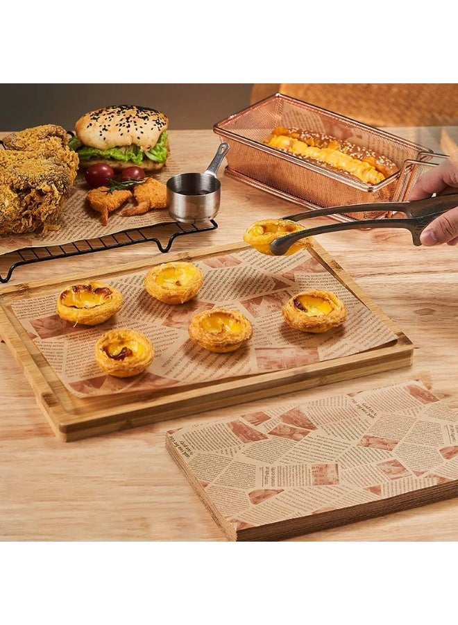 Healthy Parchment Paper Alternative to Traditional Paper Use for Serving Food and Sandwiches - Quickly Absorbs Oils and Liquids - Image 3
