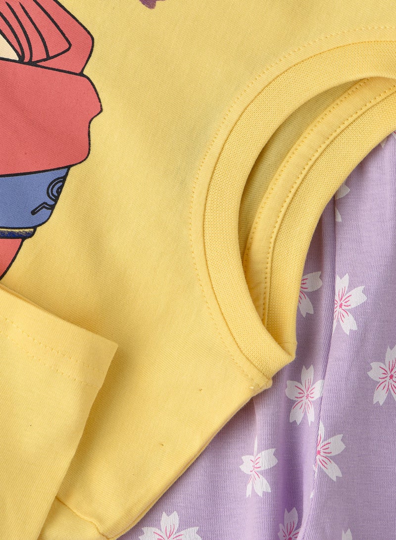 Naruto Girls Pyjama Set - Image 4