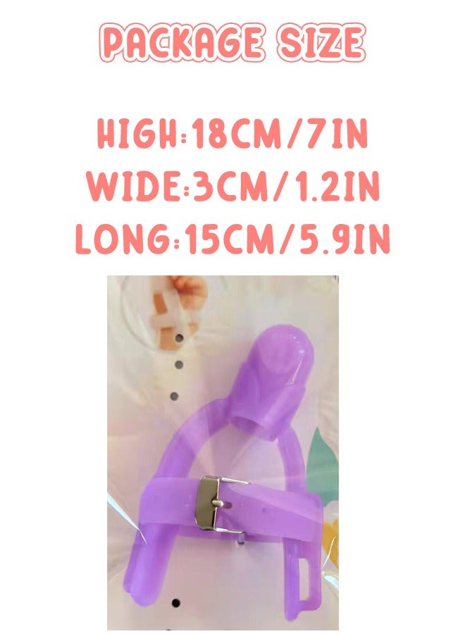 واقٍ لوقف مص الإبهام من السيليكون غير السام مع مادة عالية الجودة (بنفسجي) - Image 2