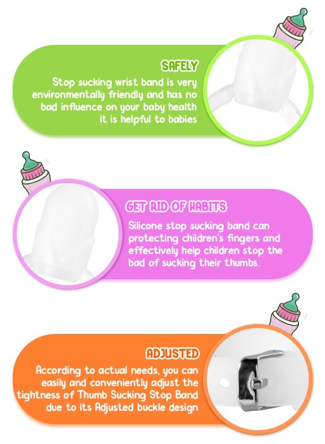 واقٍ لوقف مص الإبهام من السيليكون غير السام مع مادة عالية الجودة (بنفسجي) - Image 3