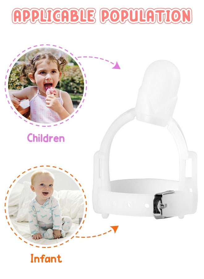 واقٍ لوقف مص الإبهام من السيليكون غير السام مع مادة عالية الجودة (بنفسجي) - Image 4