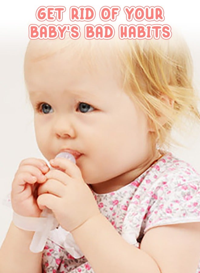 واقٍ لوقف مص الإبهام من السيليكون غير السام مع مادة عالية الجودة (بنفسجي) - Image 5