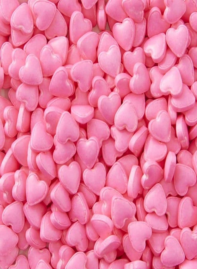 RED CLIFF Edible Pink Heart Shape Sprinkles | Combo Pack of 2 | Hearts Sweet Candy Topping for Cake Decor | Cake Decoration and Garnishing | (Pink Heart Sprinkles | 100gx2 |) - Image 3