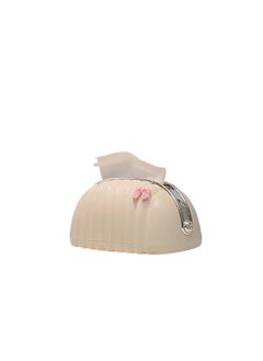 Generic Acrylic bow tissue box – a touch of elegance and sophistication for your home-H  - Image 1