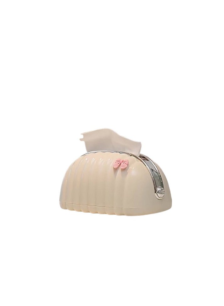 Generic - Acrylic bow tissue box – a touch of elegance and sophistication for your home-H - Image 1