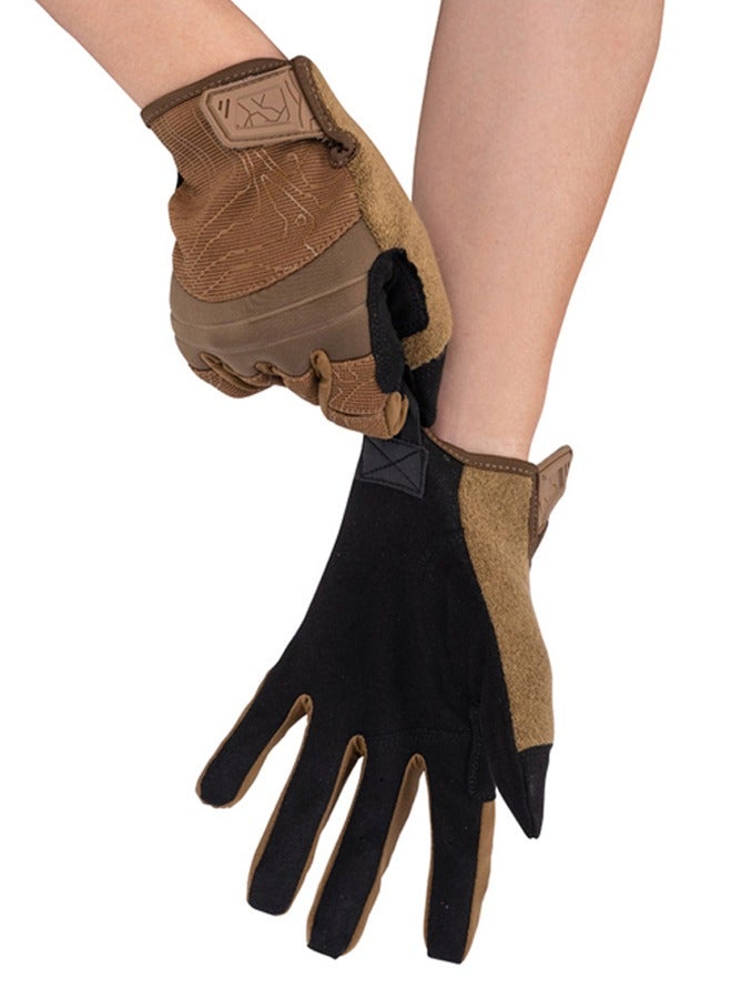 AL SANIDI Camping Hand Gloves, Outdoor Gloves with Anti-Slip Grip, Size L22*W12.5 Cm  - Image 3