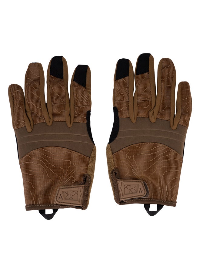 AL SANIDI Camping Hand Gloves, Outdoor Gloves with Anti-Slip Grip, Size L22*W12.5 Cm  - Image 1