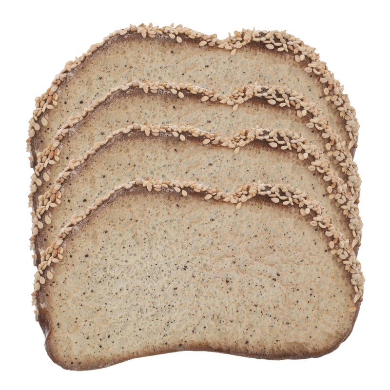 Lifelike Faux Bread Slices 4pcs Realistic Food Models for Bakery Display Kitchen Decor - Image 2