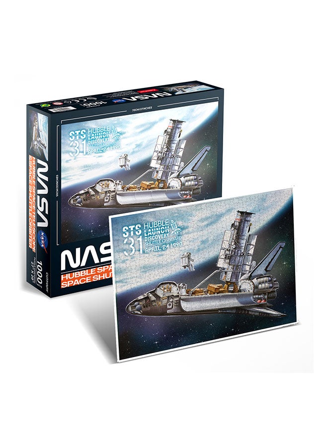 CubicFun 3D Puzzle NASA Hubble Space Telescope & Space Shuttle Orbitter 1000 Pieces, For 8 Years+ - Image 2