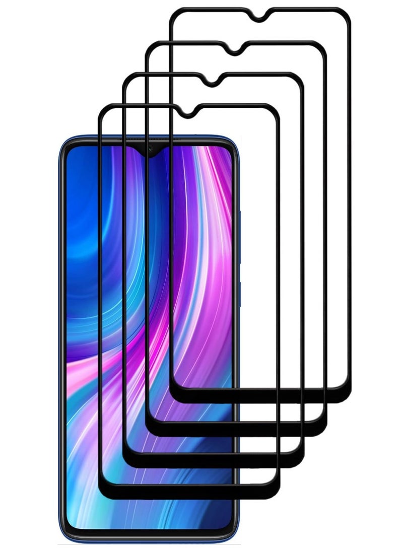 ACLIX 4 Pieces Antistatic ESD Dustproof Premium Quality High Definition Tempered Glass Screen Protector Designed For Xiaomi RedmiNote 8 Pro - Image 1