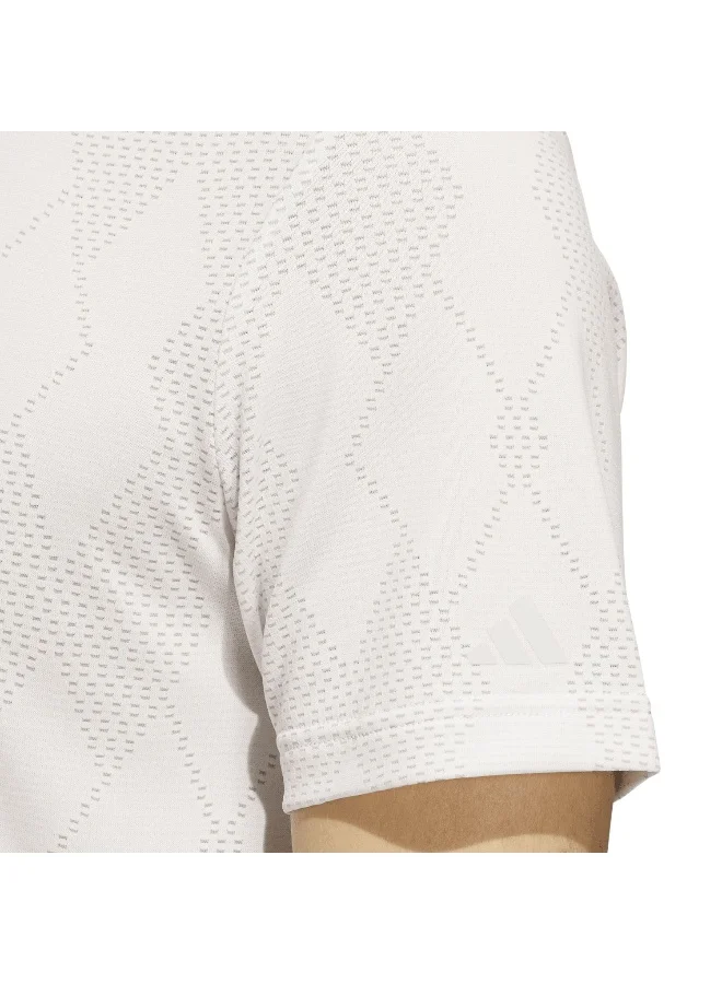 Adidas ultimate365 micro texture men polo t-shirt