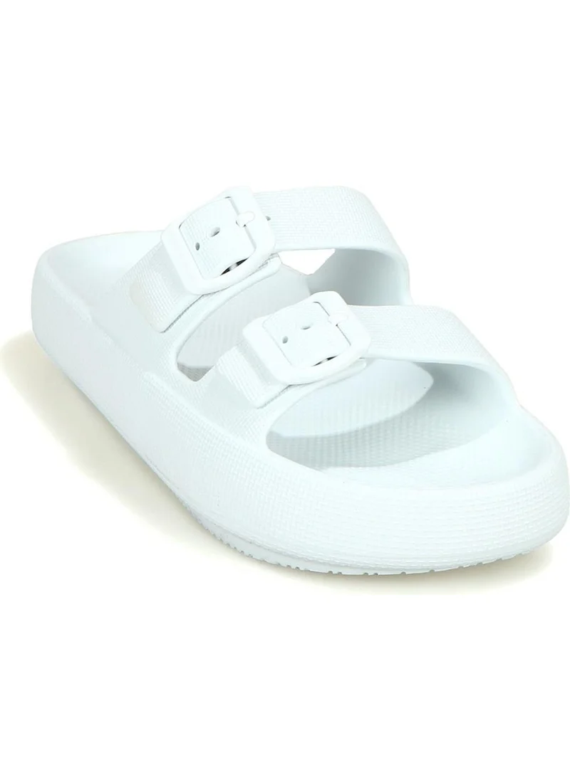 هامر جاك Trace White Women's Slippers