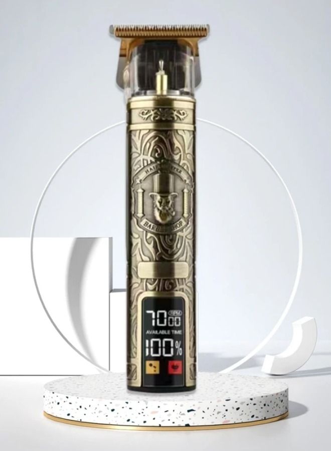 ACLIX 1pc Men Rechargeable Electric Hair Clipper With LCD Display - Image 3