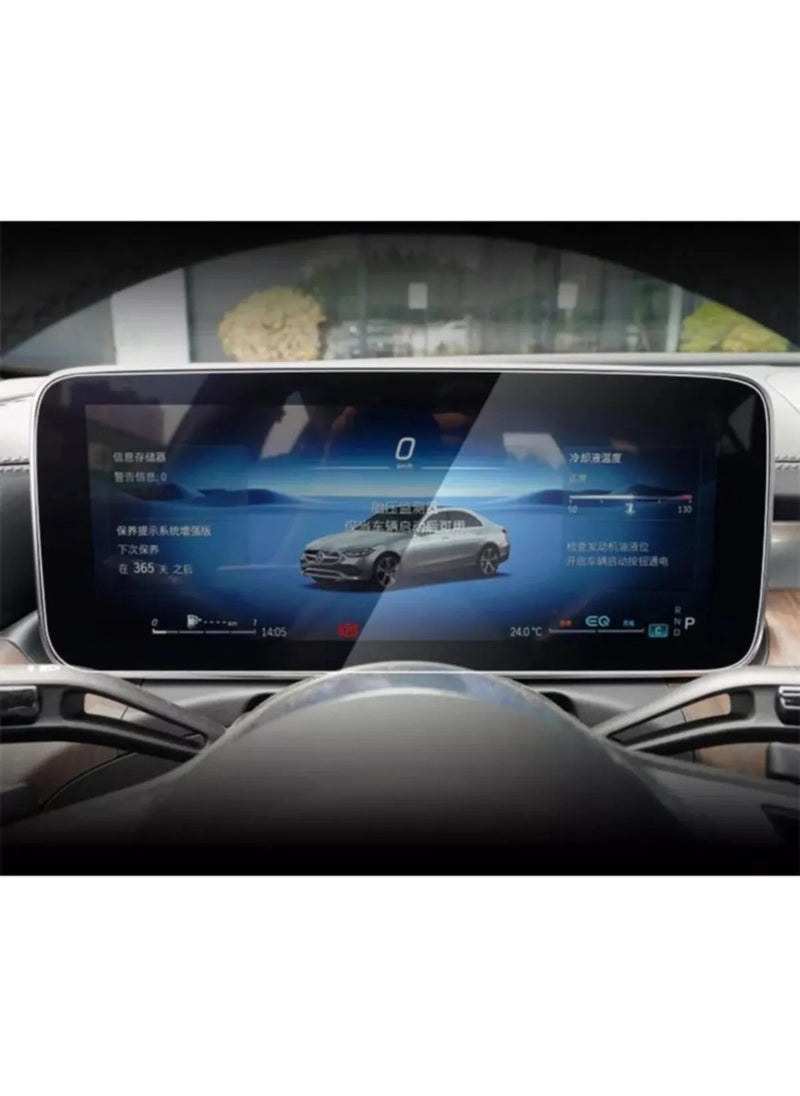 essida Mercedes New C200 Steering Wheel Back 12.3 Inch Digital Display Nano Screen Protector  - Image 4