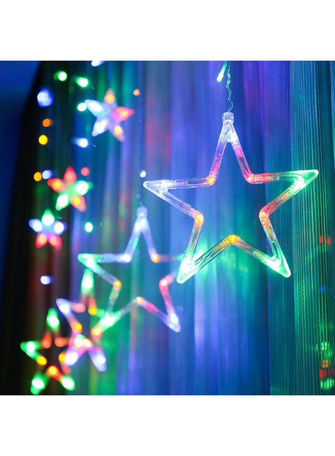 Set Of 9 LED Fairy String Star Decorative Lights Multicolour 3meter - Image 4
