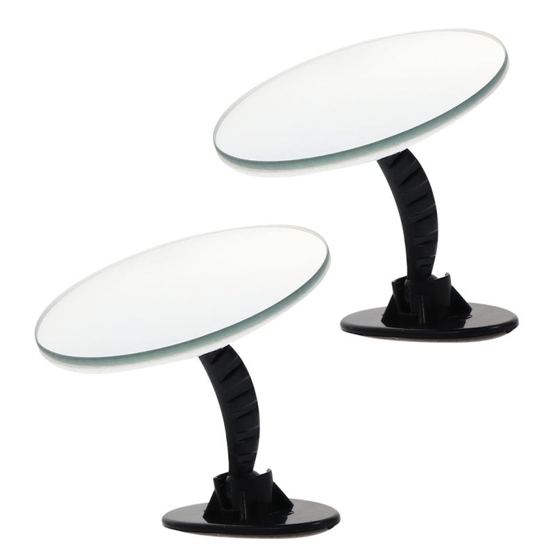 Universal Car Blind Spot Mirrors 2 Pack Wide Angle Rearview Exterior Accessories for Safer Lane Changing - Image 2