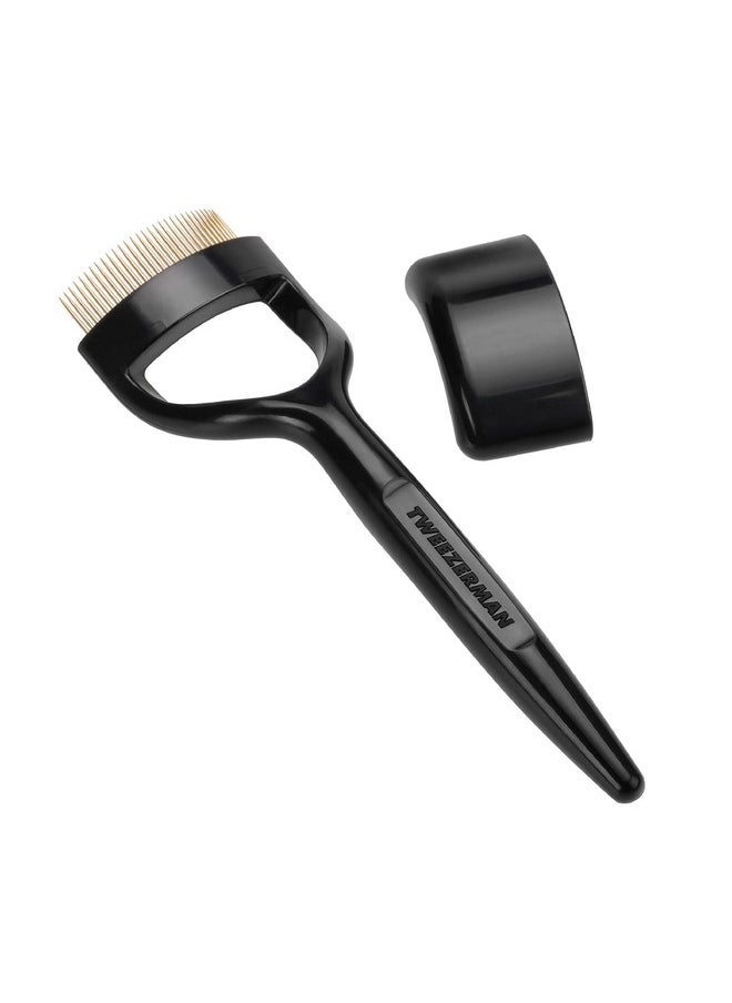 Tweezerman Eyelash Comb For Round Eyespremium Lashcombo 60Black  - Image 1