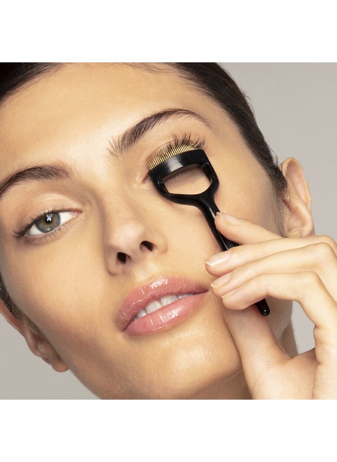 Tweezerman Eyelash Comb For Round Eyespremium Lashcombo 60Black  - Image 4