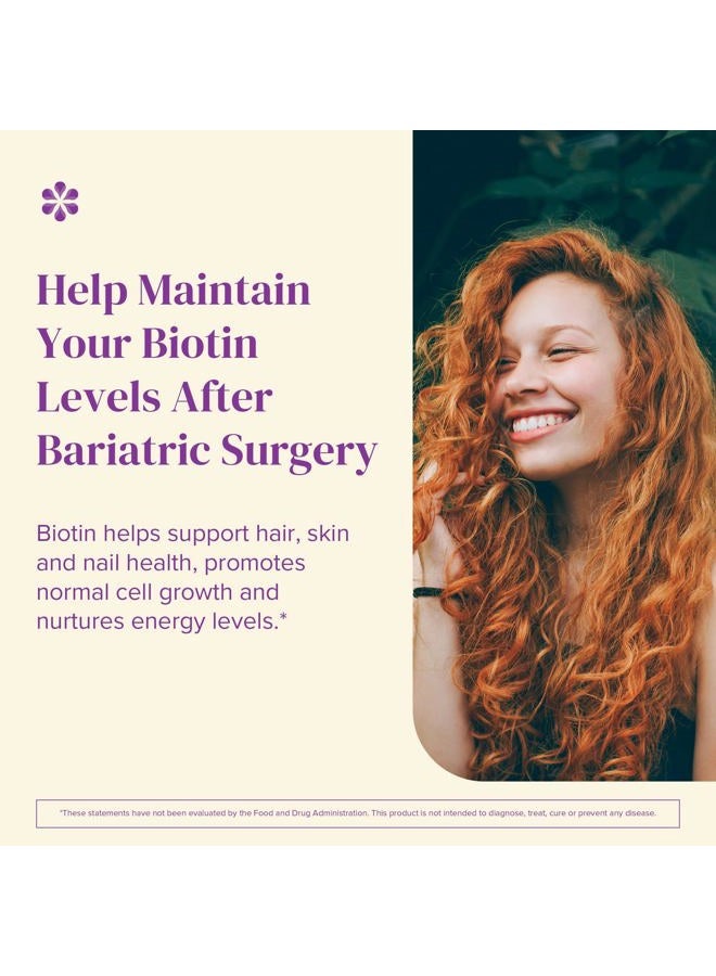 BariMelts بيوتين، فيتامينات قابلة للذوبان لمرضى السمنة، بنكهة الفراولة الطبيعية، 90 قرص سريع الذوبان - Image 3