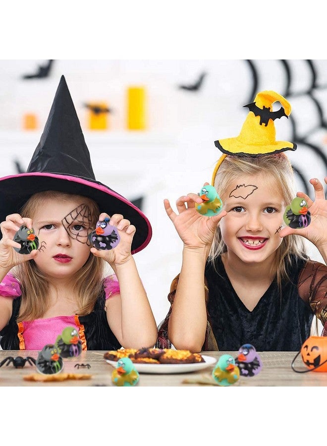ArtCreativity 2 Inch Zombie Rubber Duckies for Kids, Pack of 12, Variety of Designs and Colors, Trick or Treat Supplies, Goodie Bag Fillers, Party Favors, Halloween Themed Bathtub Toys - Image 5
