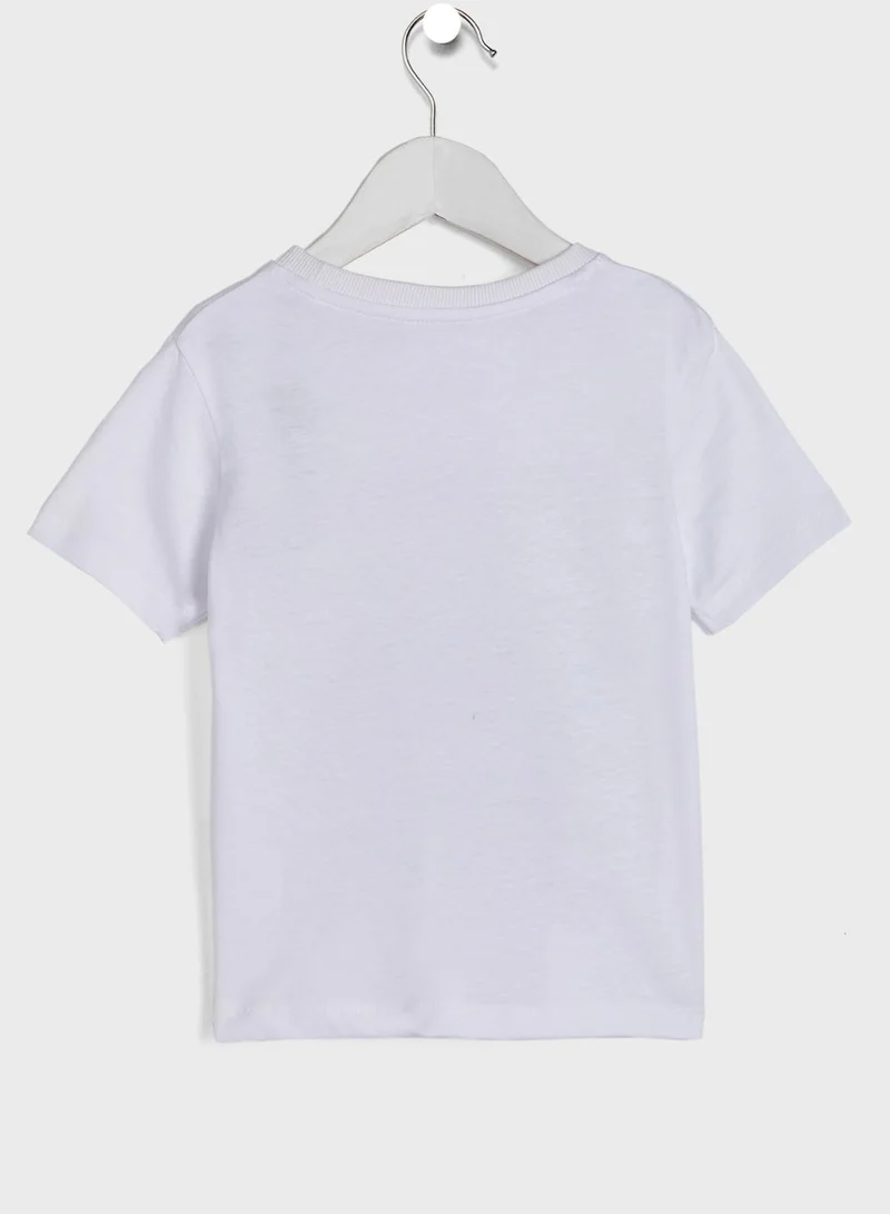 Ripples Round Neck Printed T-Shirt