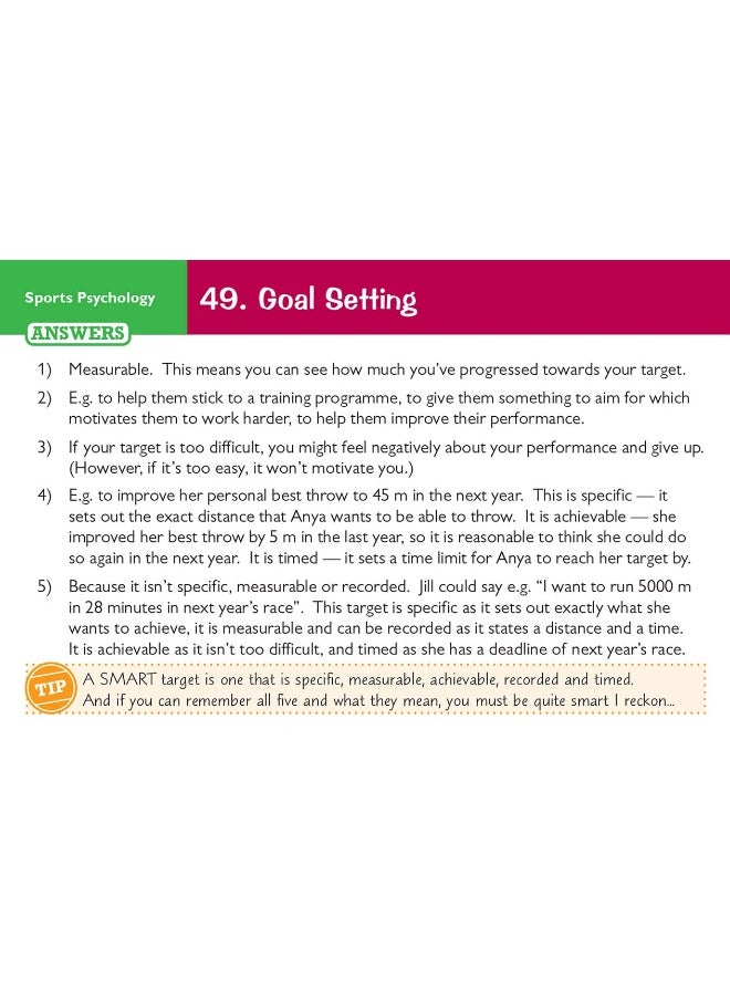 null - Coordination Group Publications Ltd (CGP) GCSE Physical Education OCR Revision Question Cards - Image 1