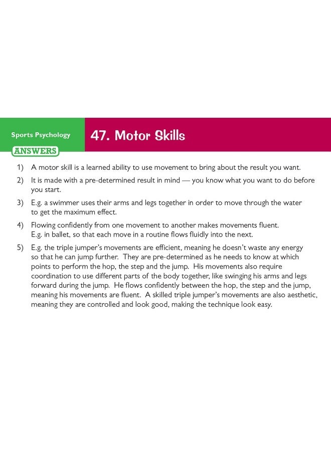 null - Coordination Group Publications Ltd (CGP) GCSE Physical Education OCR Revision Question Cards - Image 1