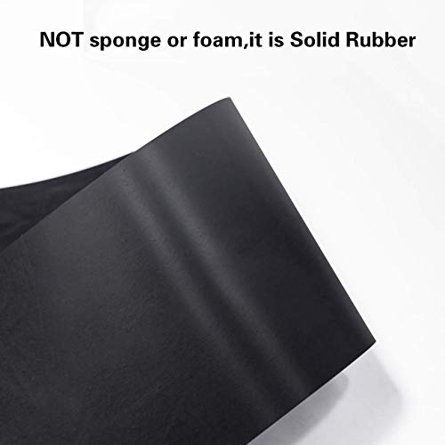 TORRAMI Neoprene Material Rubber Sheet Roll 1/16 (.062) inch T X 4 inch W X 10 Feet, DIY Gaskets for Sealing,Protection, Abrasion, Supports, Leveling, Bumpers - Image 5