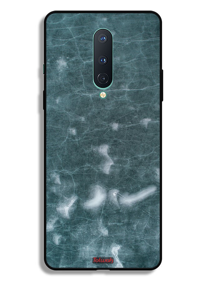 Tolwak OnePlus 8 Protective Case Cover Stonish Pattern - Image 2