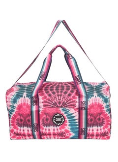 Duffel Burgandy Tie dye