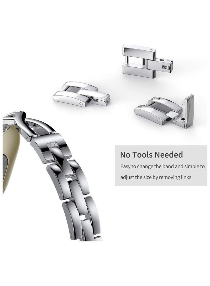 FITME Metal Replacement Band for Fitbit Versa 3/Versa 4/ Fitbit Sense/ Sense 2 Watches - Image 5