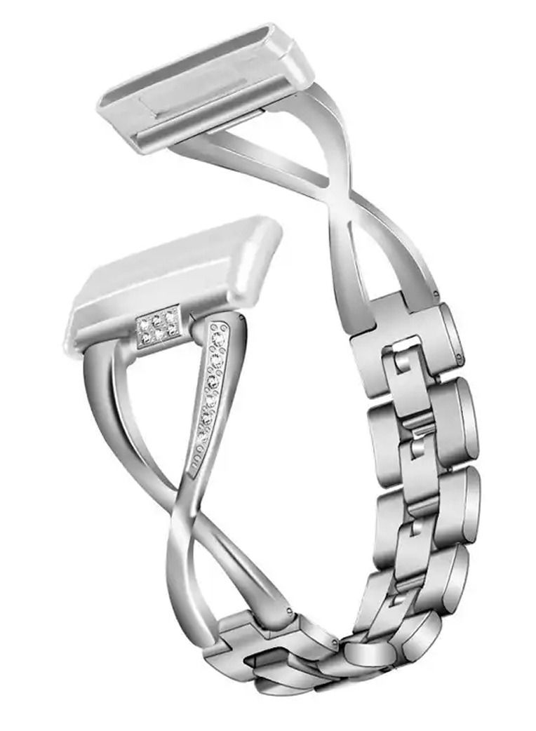 FITME Metal Replacement Band for Fitbit Versa 3/Versa 4/ Fitbit Sense/ Sense 2 Watches - Image 1