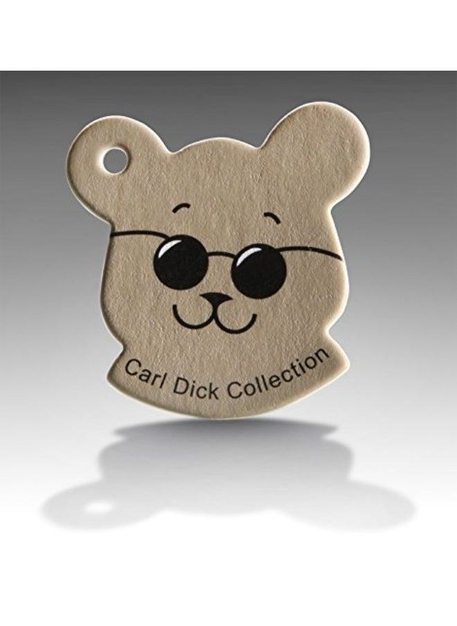 Carl Dick Cat, Persian White, 12 inches, 30cm, Plush Toy, Soft Toy, Stuffed Animal 3199  - Image 2