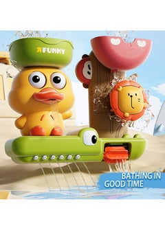 Aideli Toddler & Baby Bath Toy – Fun Bathtub Toy for Boys & Girls 18 Months and Up, Featuring Spinning Gears & Googly Eyes, Perfect for Sensory Development and Engaging Bath Time Play – Ideal Bath Toys for Toddlers and Babies  - Image 1
