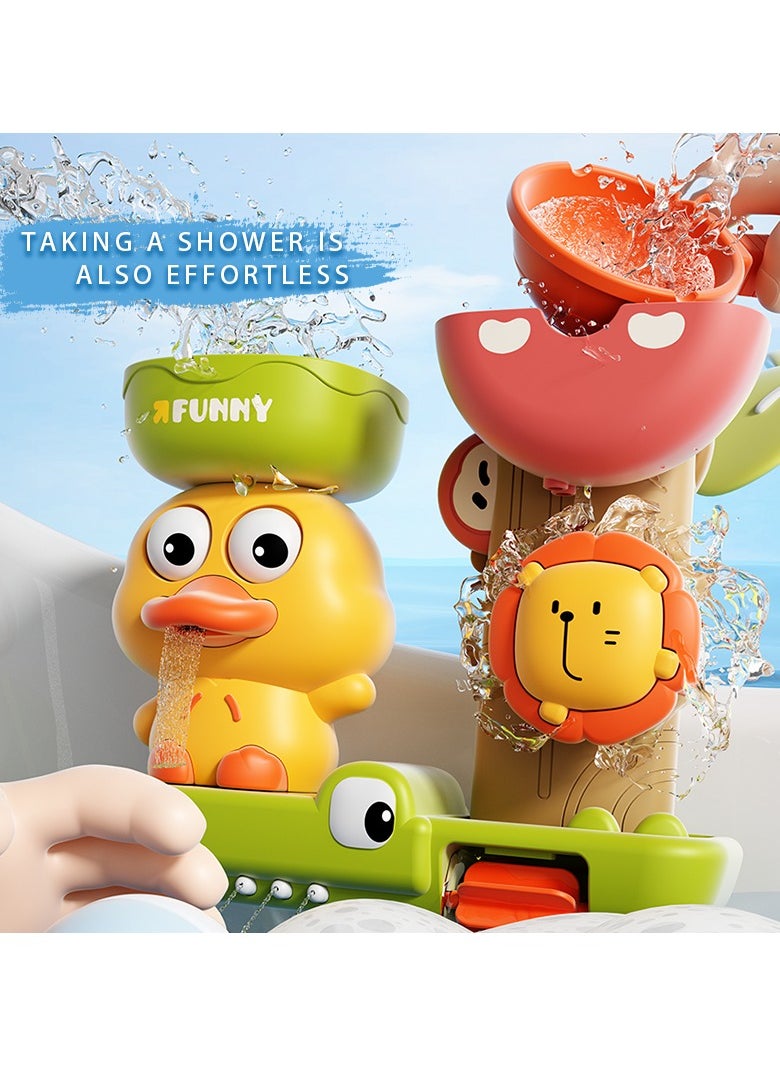 Aideli - Toddler & Baby Bath Toy – Fun Bathtub Toy for Boys & Girls 18 Months and Up, Featuring Spinning Gears & Googly Eyes, Perfect for Sensory Development and Engaging Bath Time Play – Ideal Bath Toys for Toddlers and Babies - Image 1