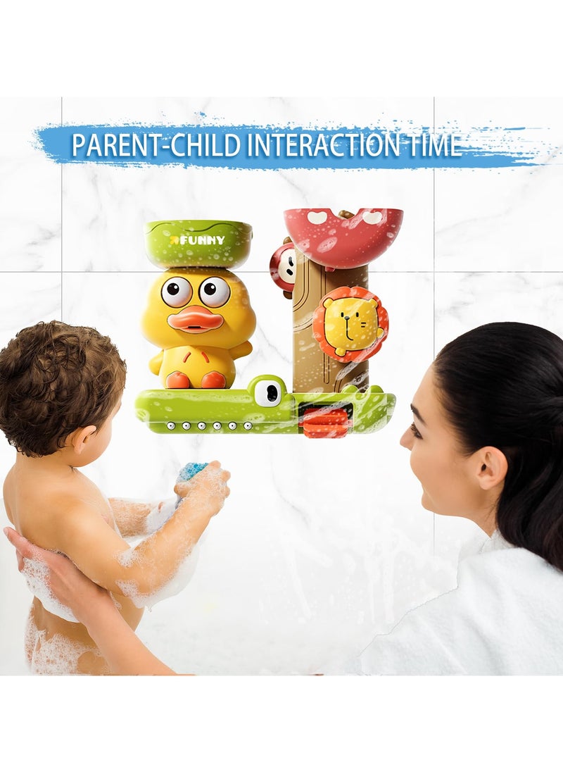 Aideli - Toddler & Baby Bath Toy – Fun Bathtub Toy for Boys & Girls 18 Months and Up, Featuring Spinning Gears & Googly Eyes, Perfect for Sensory Development and Engaging Bath Time Play – Ideal Bath Toys for Toddlers and Babies - Image 1