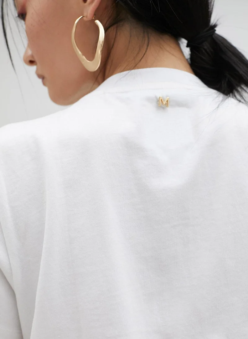 Lola Casademunt T-shirt with rhinestone lion